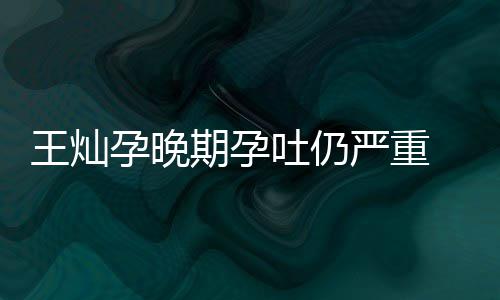秀幸吐仍她做 杜点为期孕孕晚严重早餐王灿淳5福