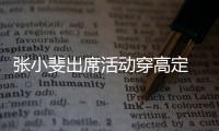 张小斐出席活动穿高定 网友直呼：咱妈出息了